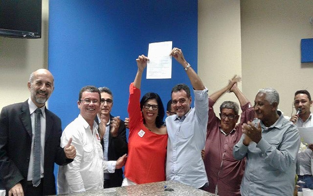 PCdoB recebe Jailce com festa e celebração ao ‘empoderamento’ feminino