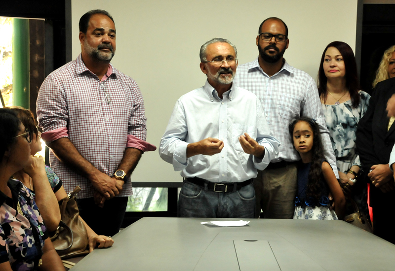 Posse do novo secretário da Educação, Juipurema Sandes (Foto: Agnaldo Silva)