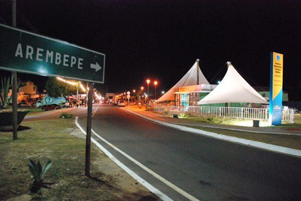 Prefeitura ajusta os últimos detalhes para a Lavagem de Arembepe (Foto: Agnaldo Silva)