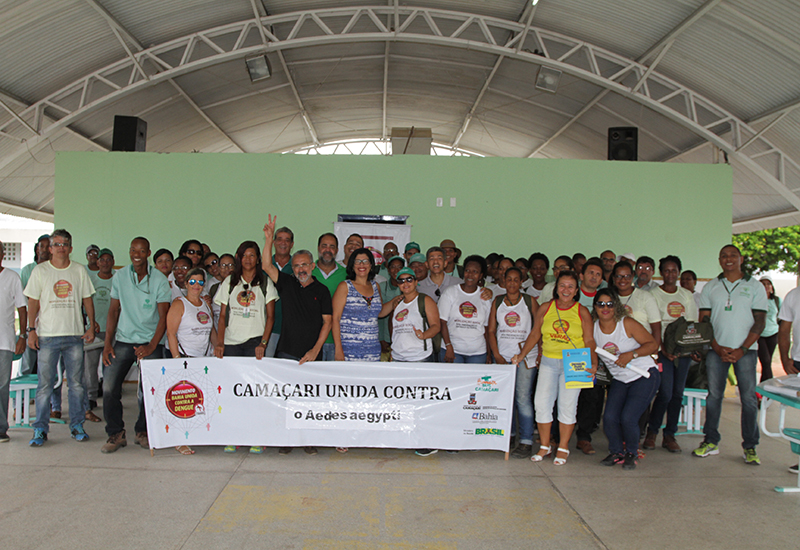Abertura dos trabalhos da mobilização Sábado da Faxina (Foto: Adenilson Nunes)