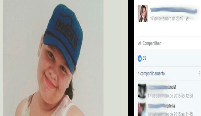 Garota tocou em fio desencapado em aparelho (Foto: Reprodução | Facebook)