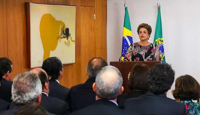 A petista voltou a negar veementemente que irá renunciar ao cargo (Foto: Roberto Stuckert Filho | PR)