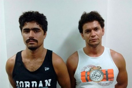 Diego e Márcio também foram autuados em flagrante por receptação e formação de quadrilha (Foto: Divulgação)