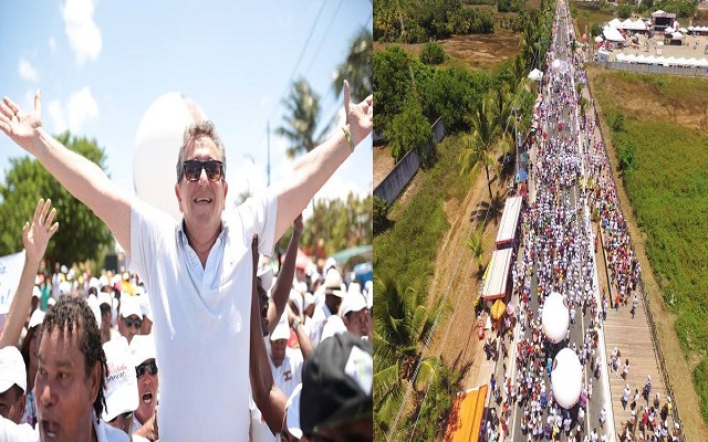 ‘Tapete’ branco do deputado federal Luiz Caetano (PT)