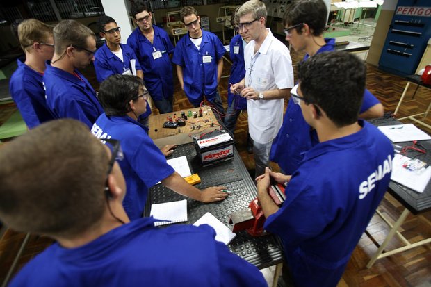 No total, são 2 mil oportunidades para os cursos de educação à distância em 10 cidades da Bahia (Foto: Divulgação/Senai-BA) No total, são 2 mil oportunidades para os cursos de educação à distância em 10 cidades da Bahia (Foto: Divulgação/Senai-BA)