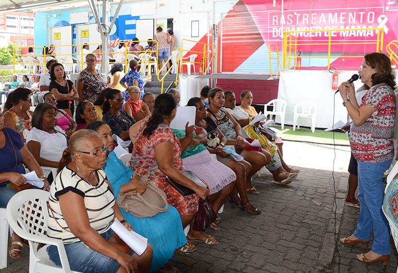 Rastreamento do Câncer de Mama já contemplou 1.555 mulheres (Foto: Aristeu Chagas)