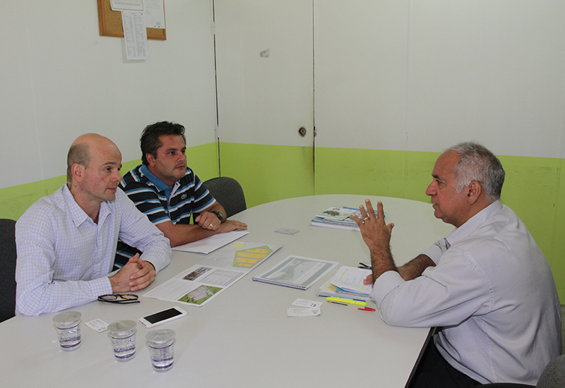Secretário reúne com representantes do Centro Logístico e Industrial – Condomínio Camaçari (Foto: Adenilson Nunes)