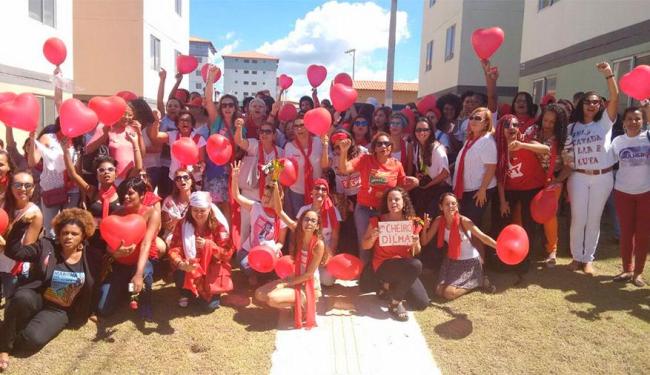 Mulheres pretendem realizar abraçaço durante visita de Dilma na Bahia (Foto: Luan Santos | Ag. A TARDE)