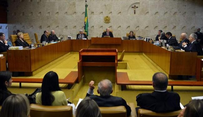 Plenário do STF em sessão extraordinária para analisar processos sobre rito do impeachment (Foto: Antonio Cruz | Agência Brasil)