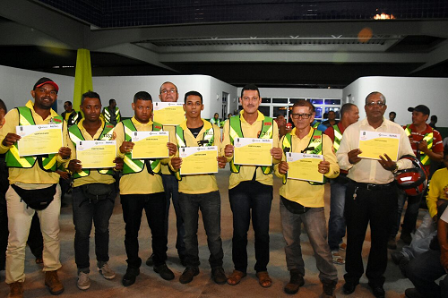Mototaxistas aprenderam sobre legislação e segurança em curso do Detran
