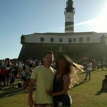 Casal passou lua de mel em Salvador (Foto: Reprodução)