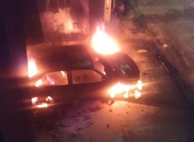 Renato incendiou o veículo Renato incendiou o veículo