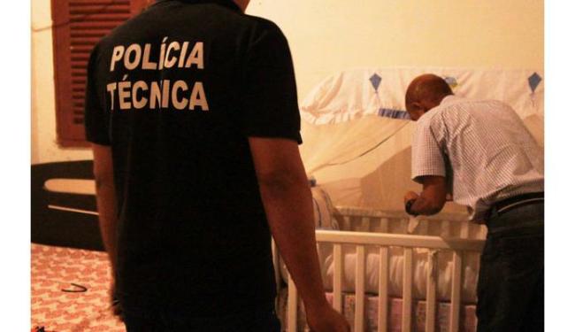Um bebê de um mês foi assassinado com uma facada em Itapetinga (Foto: Itapetinga Repórter / Divulgação)