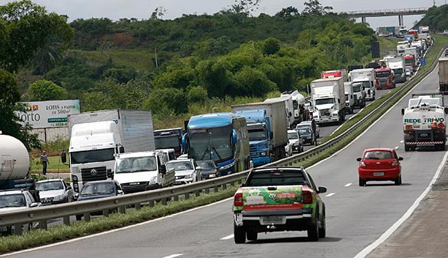 Teste será aplicado a motoristas de caminhão, para garantir segurança nas estradas (Foto: Marco Aurélio Martins l Ag. A TARDE)