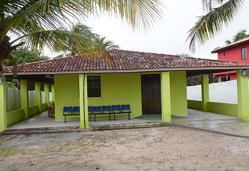 A USF Jardim Limoeiro está localizada na rua Estrada 25, s/n (Foto: Aristeu Chagas)