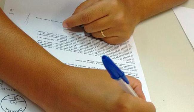 Órgãos públicos ofertam 1.051 vagas em concursos na Bahia (Foto: Iloma Sales | Ag. A TARDE)