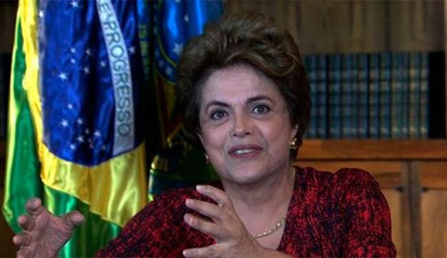 Dilma disse que é a população que tem que dizer se quer a continuidade de seu governo (Foto: Agência Brasil)