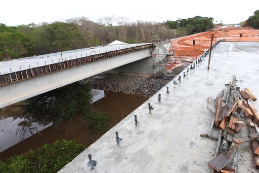 Obras da Via Metropolitana seguem em ritmo acelerado (Foto: Alberto Coutinho/GOVBA)