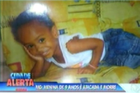 Raiane, 9 anos, desapareceu a caminho da escola. Vizinho é suspeito de cometer o crime (Foto: Reprodução/Record)
