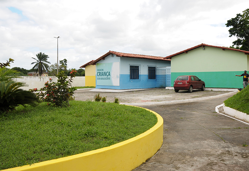 A Casa da Criança e do Adolescente está localizada na Rua do Telégrafo, s/n
