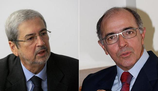 Antônio Imbassahy, líder do PSDB na Casa; José Carlos Aleluia, do DEM (Foto: Luciano da Matta e Margarida Neide | Ag. A TARDE)