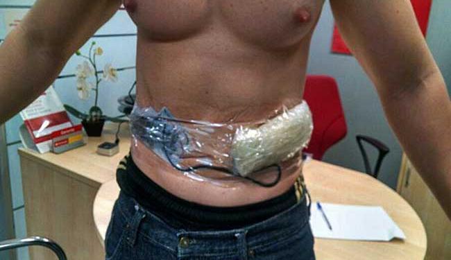 Esquadrão antibombas é aguardado para retirar explosivos do funcionário (Foto: Blog do Sigi Vilares)