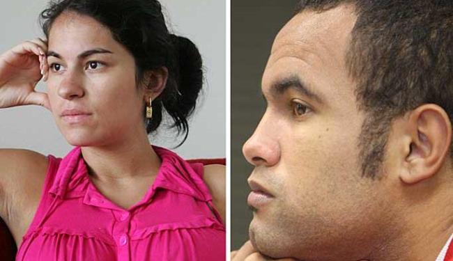 Eliza teve um caso com o goleiro Bruno (Foto: Montagem | Ag. A TARDE)