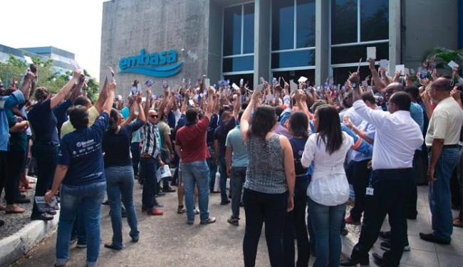 Paralisação foi aprovada em assembleia nesta quarta (Foto: Divulgação | Sindae)