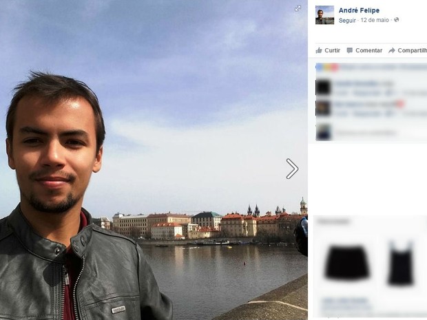 O corpo de André Colares, irmão de um dos formandos, foi encontrado no banheiro com as calças e cueca abaixadas. Adolescente confessou