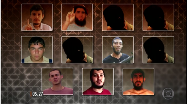 Integrantes da célula terrorista que planejava ataque na Rio 2016