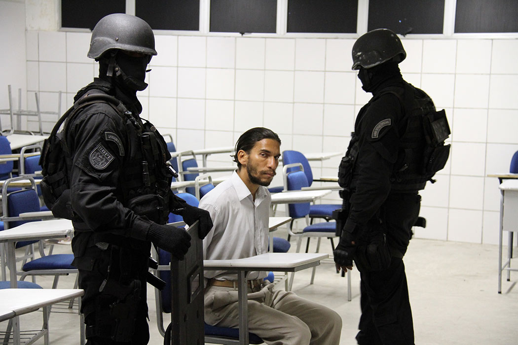 Primeira imagem divulgada de Frank Oliveira da Costa (Foto: Alberto Maraux - Ascom SSP)