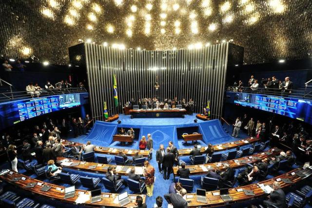 Senadores vão decidir se Dilma Rousseff será levada a julgamento final (Foto: Diego Vara / Agencia RBS) Senadores vão decidir se Dilma Rousseff será levada a julgamento final (Foto: Diego Vara / Agencia RBS)