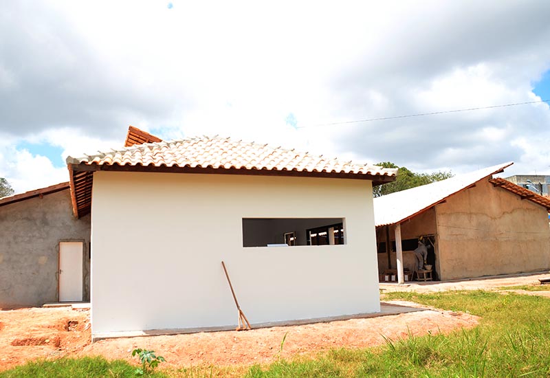 Sede própria do Centro de Convivência da Pessoa Idosa de Camaçari Dr. Roberto Loyola terá 624,26 metros quadrados de área construída (Foto: Aristeu Chagas)