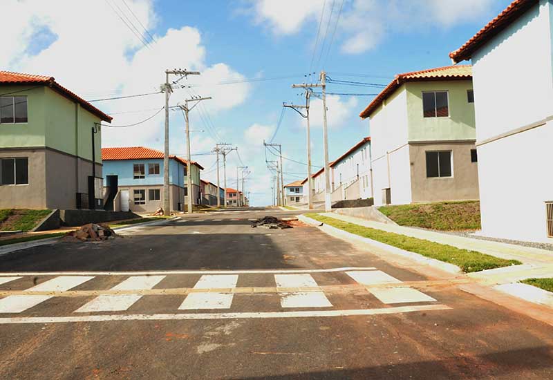 Residenciais Caminho do Rio estão situados na Via Atlântica (Foto: Agnaldo Silva)