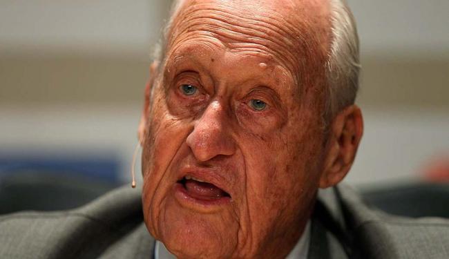 João Havelange ainda exerceu a função de presidente de honra da entidade (Foto: Bruno Domingos | Reuters)