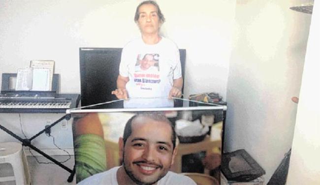 Mãe procura quem matou o filho Bruno (Foto: Alexandre Santos | Ag. A TARDE)