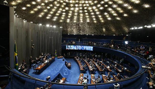 Levantamento aponta que o número de apoios ao afastamento de Dilma atingiu 55 senadores (Foto: André Dusek l Estadão Conteúdo)