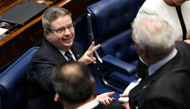 Anastácia, relator do processo de impeachment no Senado, comemora continuidade da ação contra Dilma (Foto: Agência Brasil)