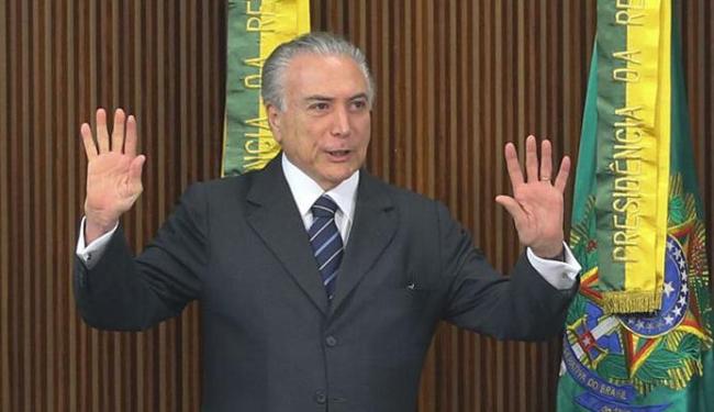 Temer recebeu a notificação nesta quinta-feira, 18 (Foto: Antônio Cruz | Agência Brasil)
