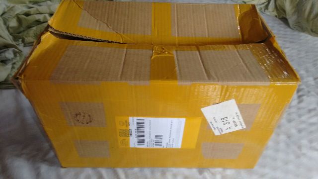 Encomenda entregue pelos Correios no mesmo endereço
