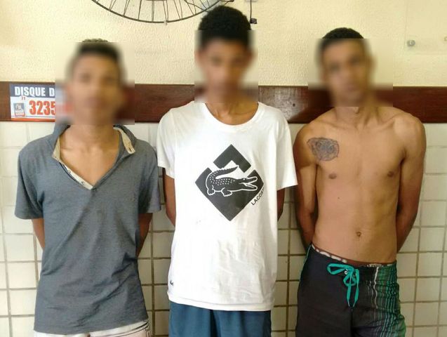 Trio estava aterrorizando em Camaçari
