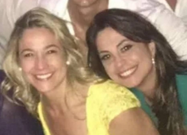 Fernanda Gentil e a jornalista Priscila Montandon, nova namorada da apresentadora. Foto: Reprodução