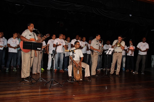 2º aniversário da Base Comunitária é comemorado com apresentações no Alberto Martins (Foto: ASCOM SSP/BA )