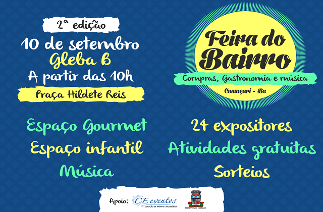 (Foto: Ascom-Feira do Bairro)