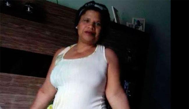 Sirlene estava lavando roupa no momento do acidente