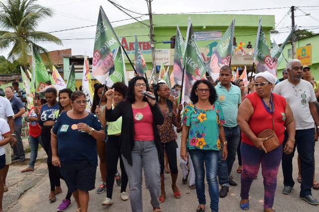 Jailce e Zulmira apresentam propostas de governo para o Parque das Mangabas