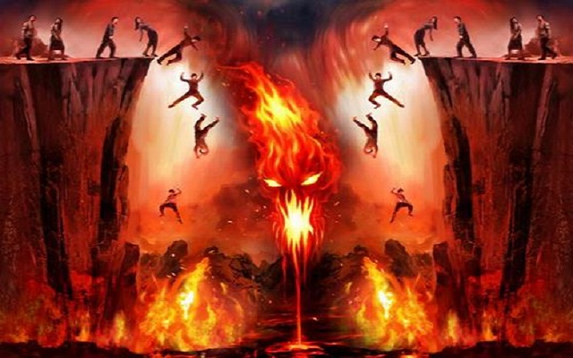 No interior da terra, neste mesmo momento, há milhões de almas perdidas e atormentadas, queimando, lamentando sem nenhuma esperança! No interior da terra, neste mesmo momento, há milhões de almas perdidas e atormentadas, queimando, lamentando sem nenhuma esperança!
