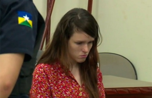 Vania foi condenada a 13 anos de prisão por ter matado o ex durante o sexo em Rondônia (Foto: Reprodução/Rede Amazônica)