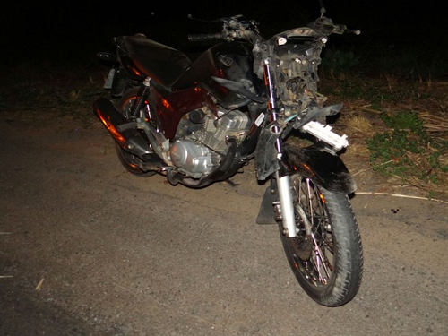 Oficial estava a bordo de uma motocicleta no momento do acidente (Foto: Blog do Sigi Vilares) Oficial estava a bordo de uma motocicleta no momento do acidente (Foto: Blog do Sigi Vilares)