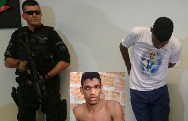 Jovem na lista de procurados da Bahia é preso no interior de São Paulo (Foto: Amanda Campos/G1)